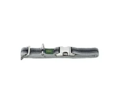 Hunter Hondenhalsband Davao Alu Strong Grijs- Hondenhalsband
