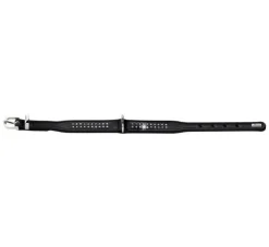 Hunter Hondenhalsband Diamond Petit Zwart- Hondenhalsband