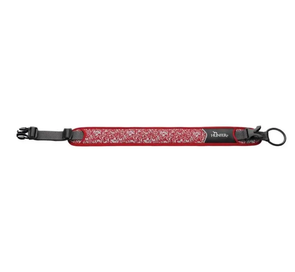 Hunter Hondenhalsband Divo Reflect Rood- Hondenhalsband