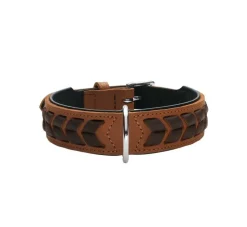 Hunter Hondenhalsband El Paso Cognac- Hondenhalsband