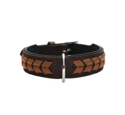 Hunter Hondenhalsband El Paso Bruin- Hondenhalsband