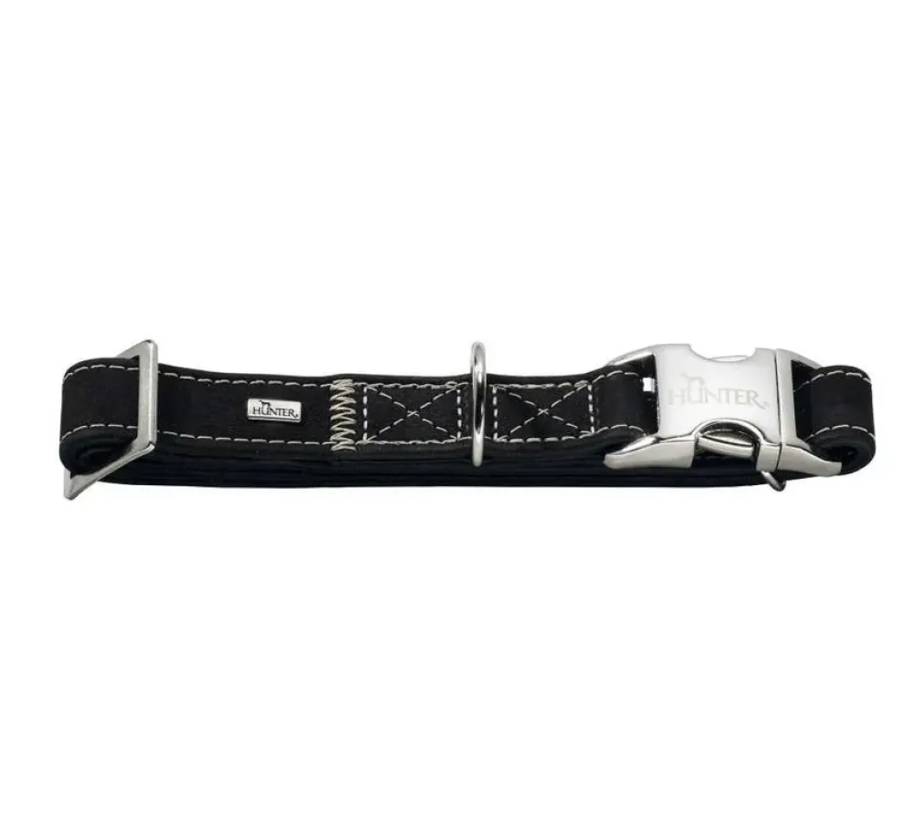 Hunter Hondenhalsband Hunting Alu Strong Zwart- Hondenhalsband