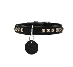 Hunter Hondenhalsband Larvik Style Zwart- Hondenhalsband