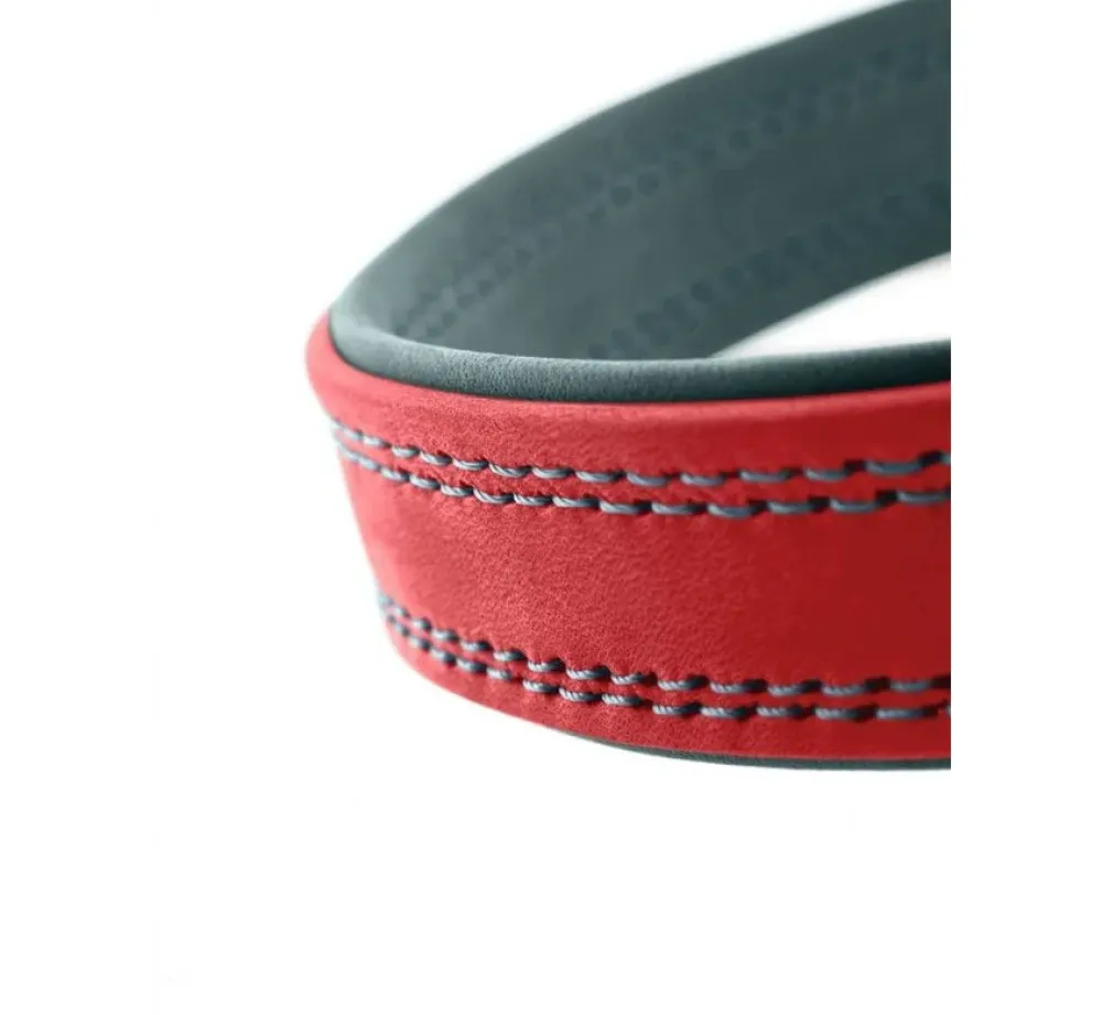 Hunter Hondenhalsband Lucca Rood- Hondenhalsband