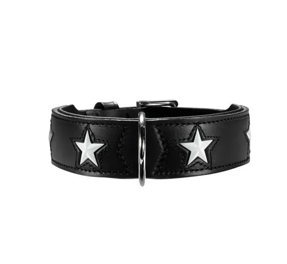 Hunter Hondenhalsband Magic Star Zwart- Hondenhalsband