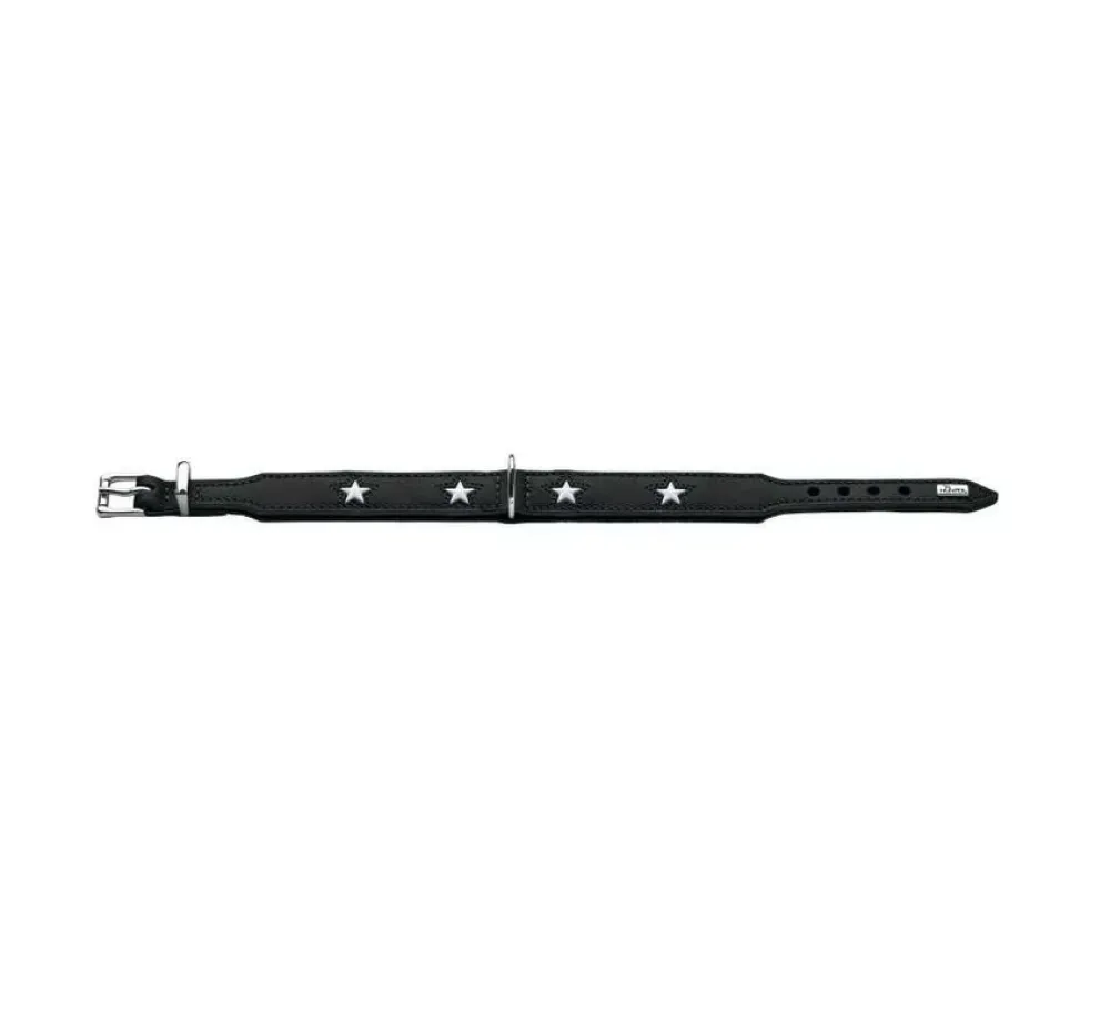Hunter Hondenhalsband Magic Star Zwart- Hondenhalsband
