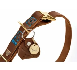 Hunter Hondenhalsband Sansibar Cognac- Hondenhalsband