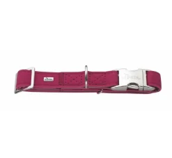 Hunter Hondenhalsband Softie Alu Strong Framboos- Hondenhalsband