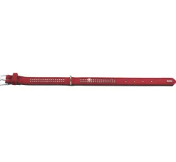 Hunter Hondenhalsband Softie Rood Deluxe- Hondenhalsband