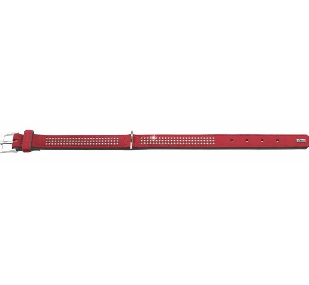 Hunter Hondenhalsband Softie Rood Triluxe- Hondenhalsband