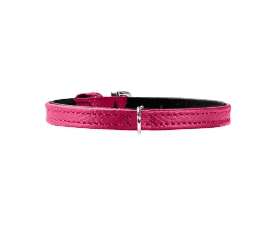 Hunter Hondenhalsband Tiny Petit Roze- Hondenhalsband