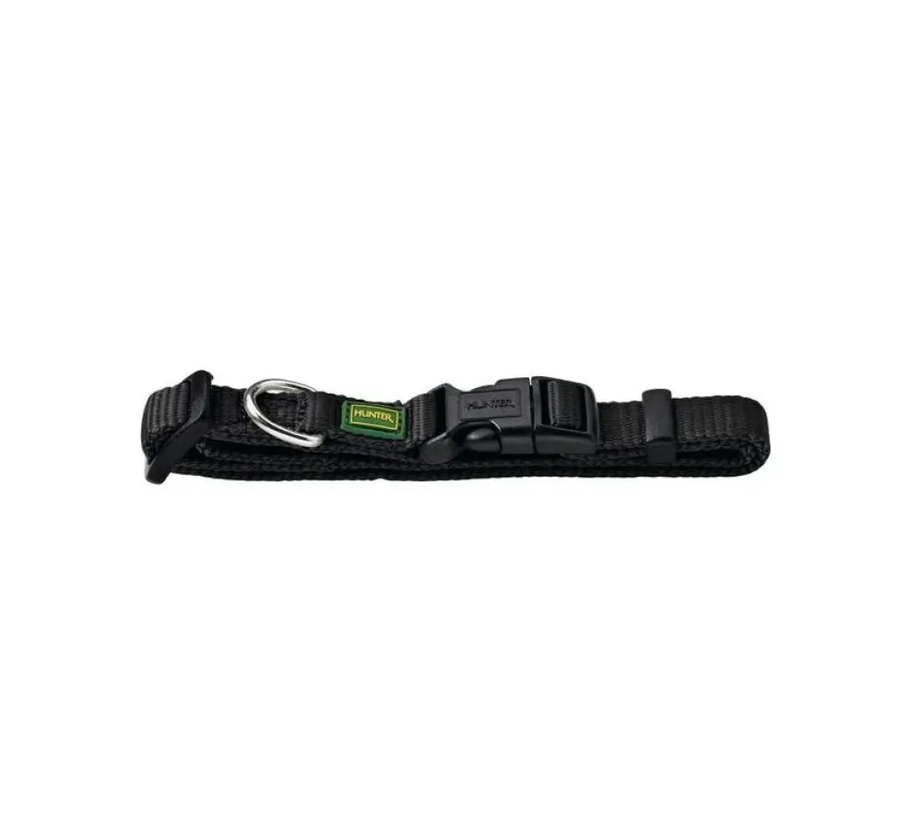 Hunter Hondenhalsband Vario Basic Zwart- Hondenhalsband