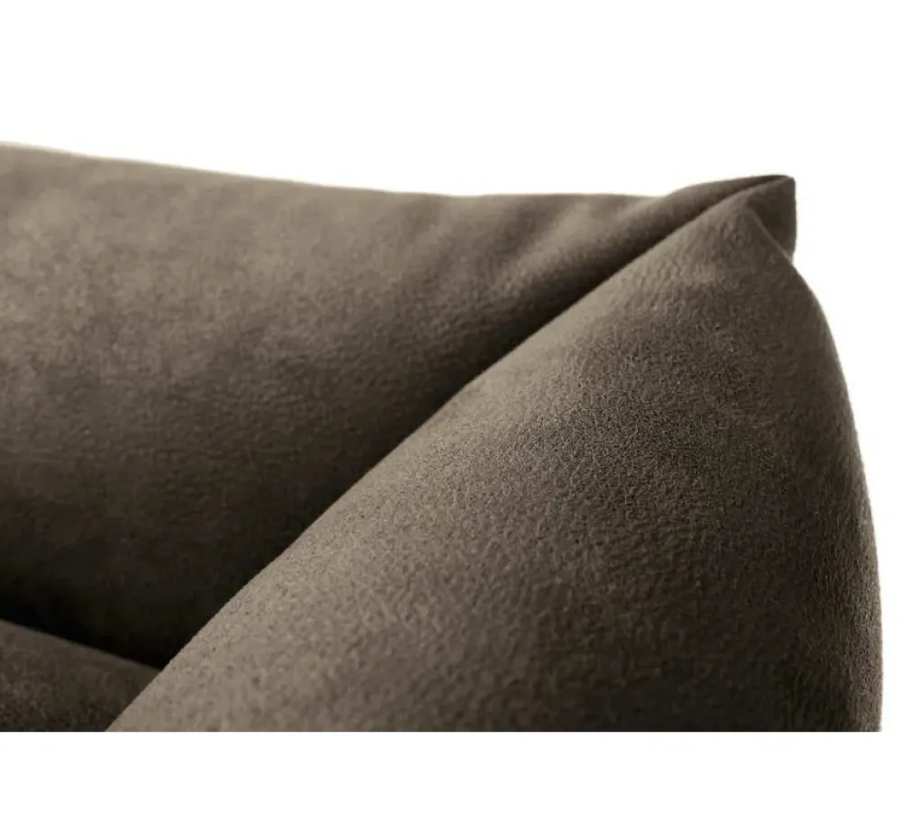 Hunter Hondenmand Kunstleer Bologna Bruin- Kunststof Hondenmand
