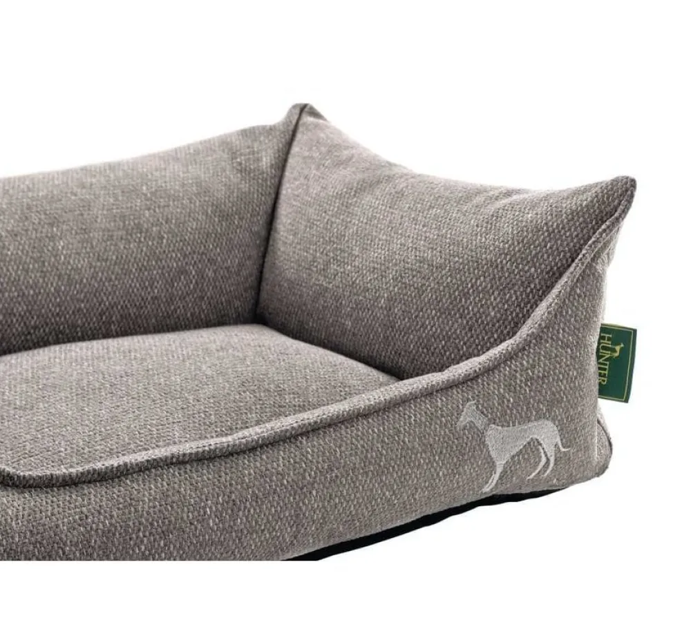 Hunter Hondenmand Prag Easy Clean Grijs- Kunststof Hondenmand