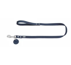Hunter Hondenriem Blauw Leer- Hunter Hondenriem
