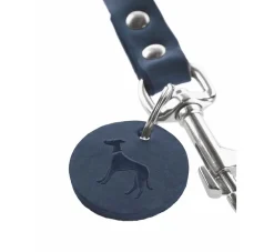 Hunter Hondenriem Blauw Leer- Hunter Hondenriem