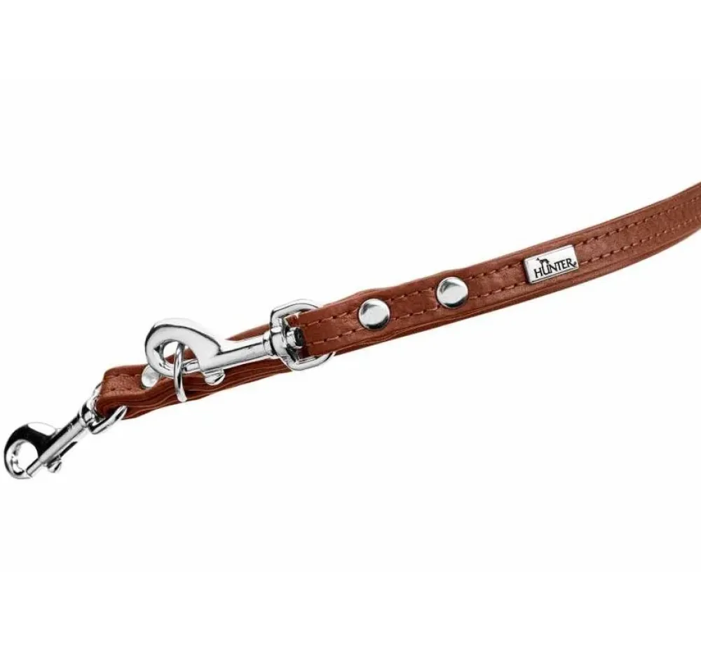 Hunter Hondenriem Canadian Up Cognac- Hunter Hondenriem