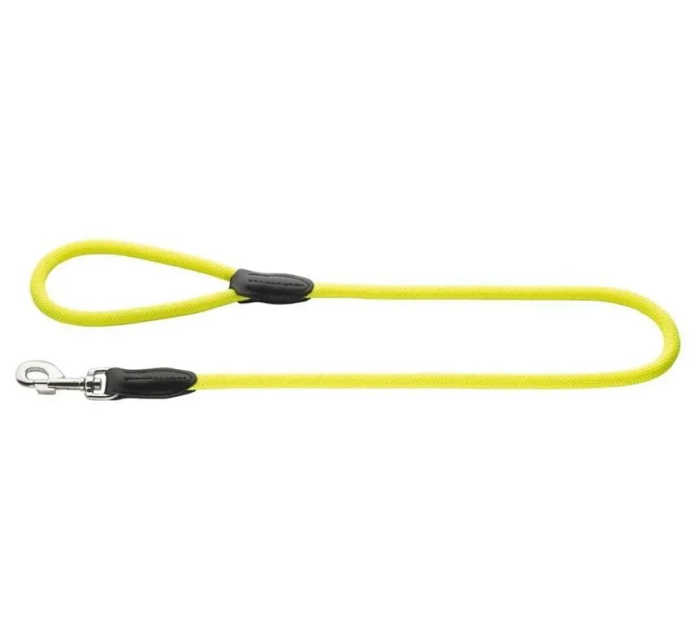 Hunter Hondenriem Freestyle Neon Geel- Hunter Hondenriem