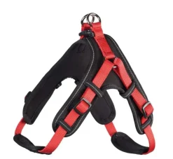 Hunter Hondentuig Neopreen Vario Quick Rood- Hunter Hondentuig
