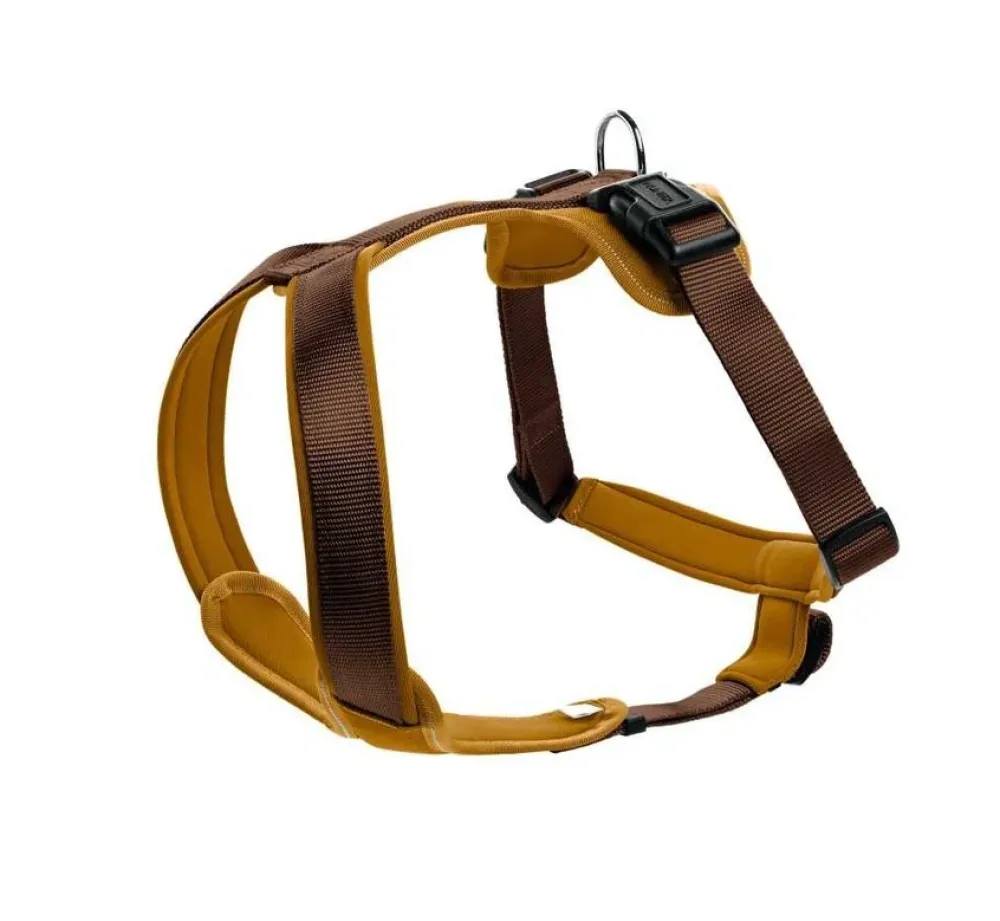 Hunter Hondentuig Neopreen Karamel- Hunter Hondentuig