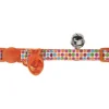 Hunter Kattenhalsband Seventies Oranje- Kattenhalsband