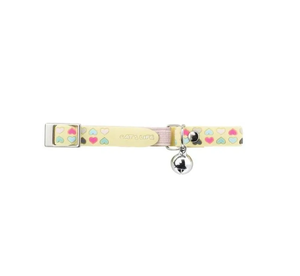 Hunter Kattenhalsband Siena Geel- Kattenhalsband