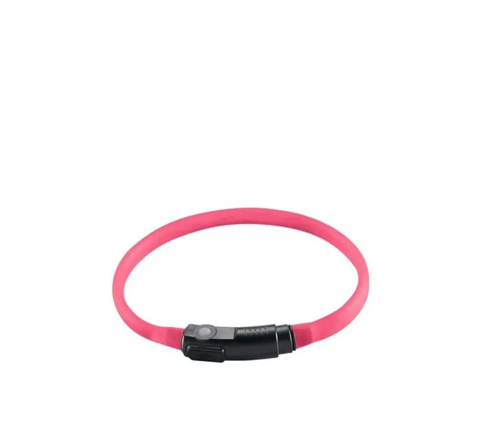 Hunter Lichtgevende Kattenhalsband Yukon Roze- Kattenhalsband