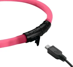 Hunter Lichtgevende Kattenhalsband Yukon Roze- Kattenhalsband
