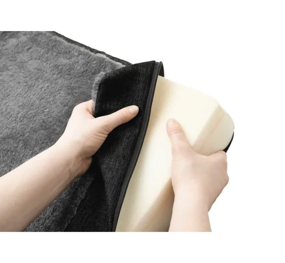 Hunter Orthopedisch Hondenkussen Tirano Zwart- Orthopedisch Hondenkussen