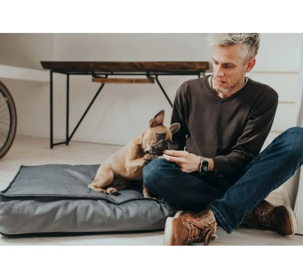 Hunter Orthopedisch Hondenkussen Merida Antraciet- Orthopedisch Hondenkussen