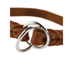 Hunter Training Halsband Hond Solid Education Cognac- Hondenhalsband