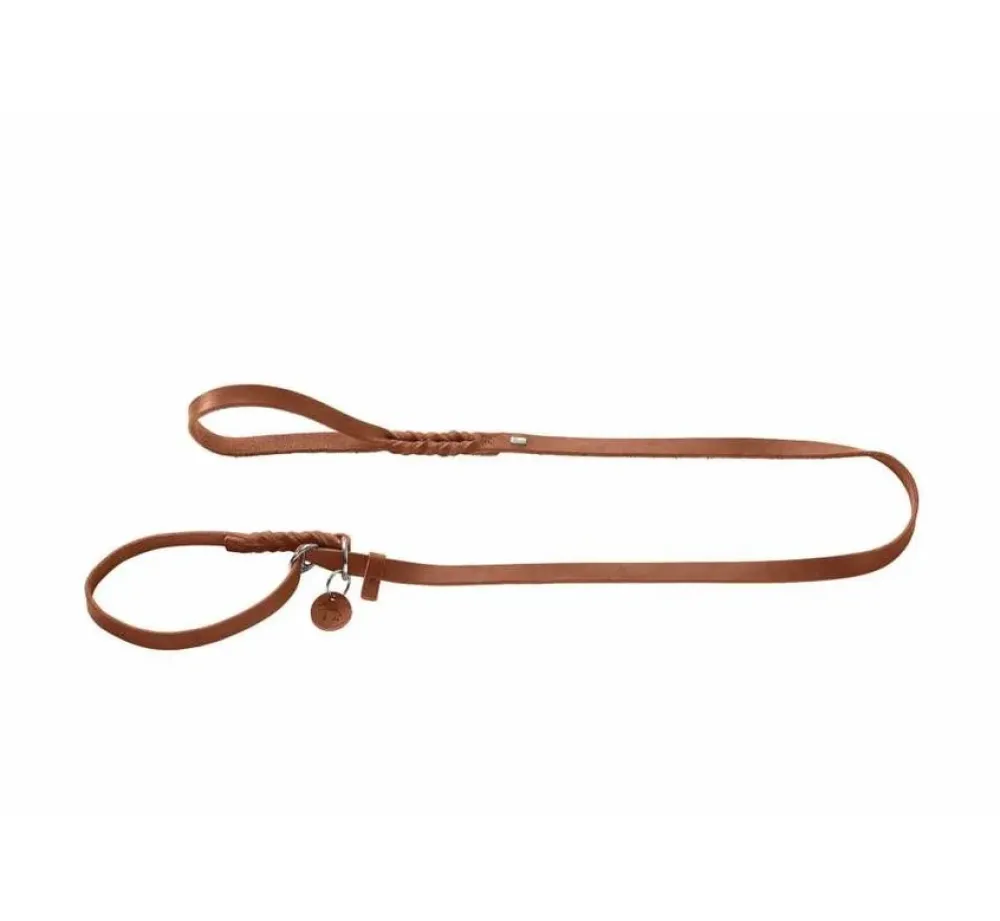 Hunter Trainingslijn Solid Education Cognac- Hunter Hondenriem