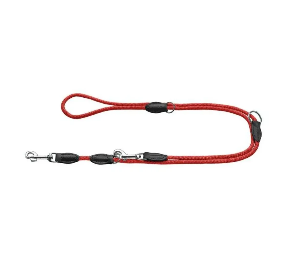 Hunter Verstelbare Hondenriem Freestyle Rood- Hunter Hondenriem