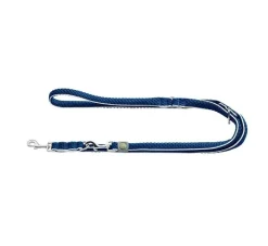Hunter Verstelbare Hondenriem Hilo Blauw- Hunter Hondenriem