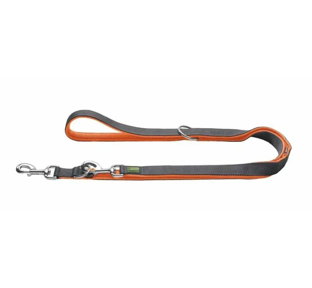 Hunter Verstelbare Hondenriem Maldon Oranje- Hunter Hondenriem
