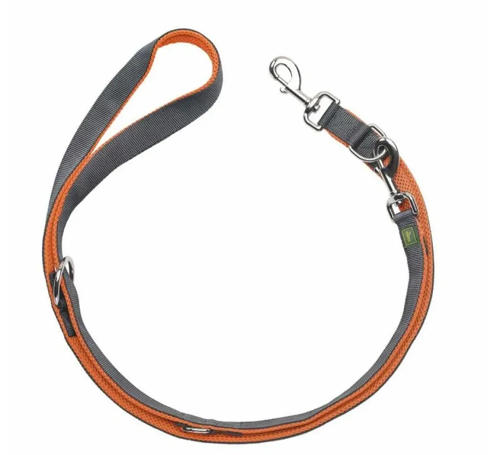 Hunter Verstelbare Hondenriem Maldon Oranje- Hunter Hondenriem