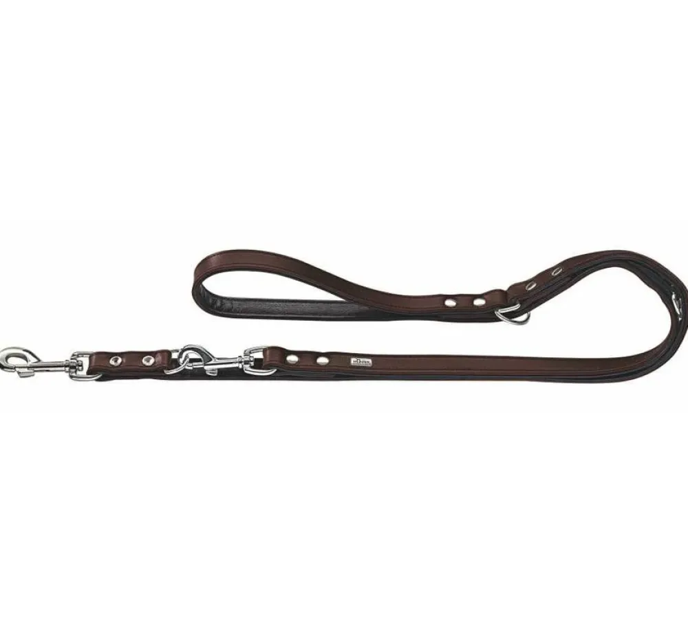 Hunter Verstelbare Hondenriem Basic Bruin- Hunter Hondenriem