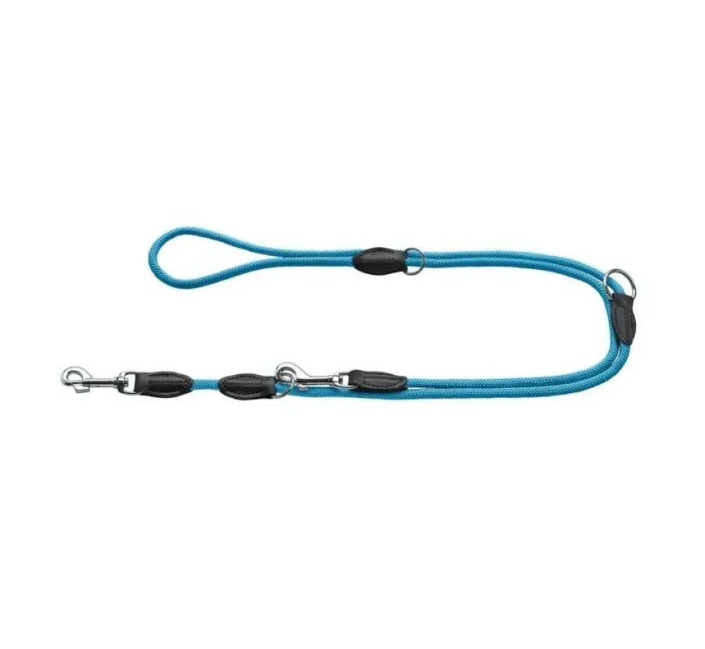 Hunter Verstelbare Hondenriem Freestyle Teal- Hunter Hondenriem