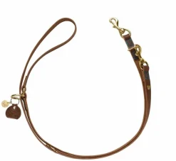 Hunter Verstelbare Hondenriem Sansibar Cognac- Hunter Hondenriem