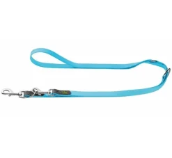 Hunter Verstelbare Hondenriem Convenience Turquoise- Hunter Hondenriem