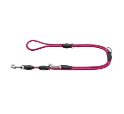 Hunter Verstelbare Hondenriem Freestyle Raspberry- Hunter Hondenriem