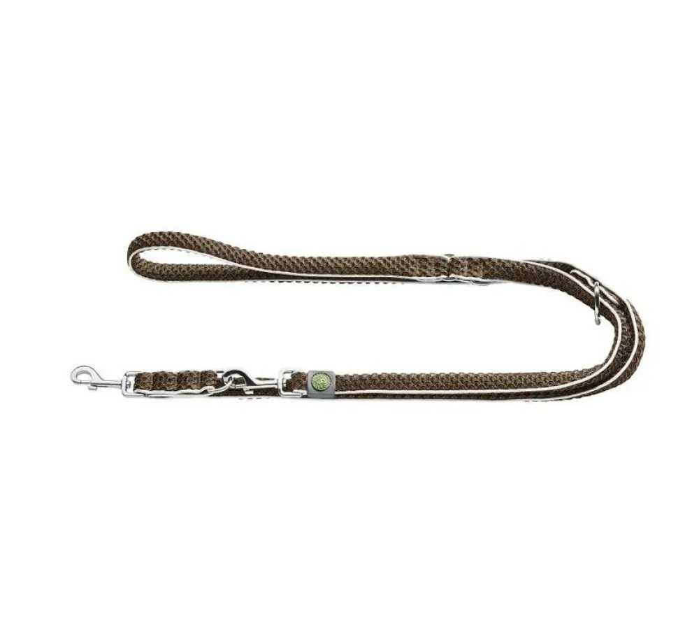 Hunter Verstelbare Hondenriem Hilo Bruin- Hunter Hondenriem