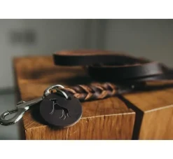 Hunter Verstelbare Hondenriem Solid Education Bruin- Hunter Hondenriem