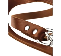 Hunter Verstelbare Hondenriem Cognac Leer- Hunter Hondenriem