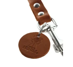 Hunter Verstelbare Hondenriem Cognac Leer- Hunter Hondenriem