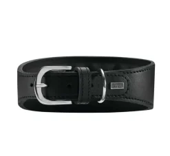 Hunter Windhonden Halsband Super Soft Zwart- Hondenhalsband
