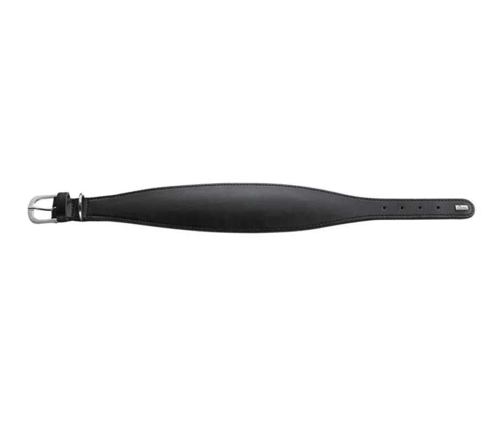 Hunter Windhonden Halsband Super Soft Zwart- Hondenhalsband