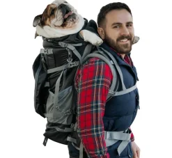 K9 Sport Sack Hondenrugzak Kolossus Zwart- Hondentas