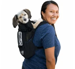 K9 Sport Sack Hondenrugzak Air Zwart 2- Hondentas