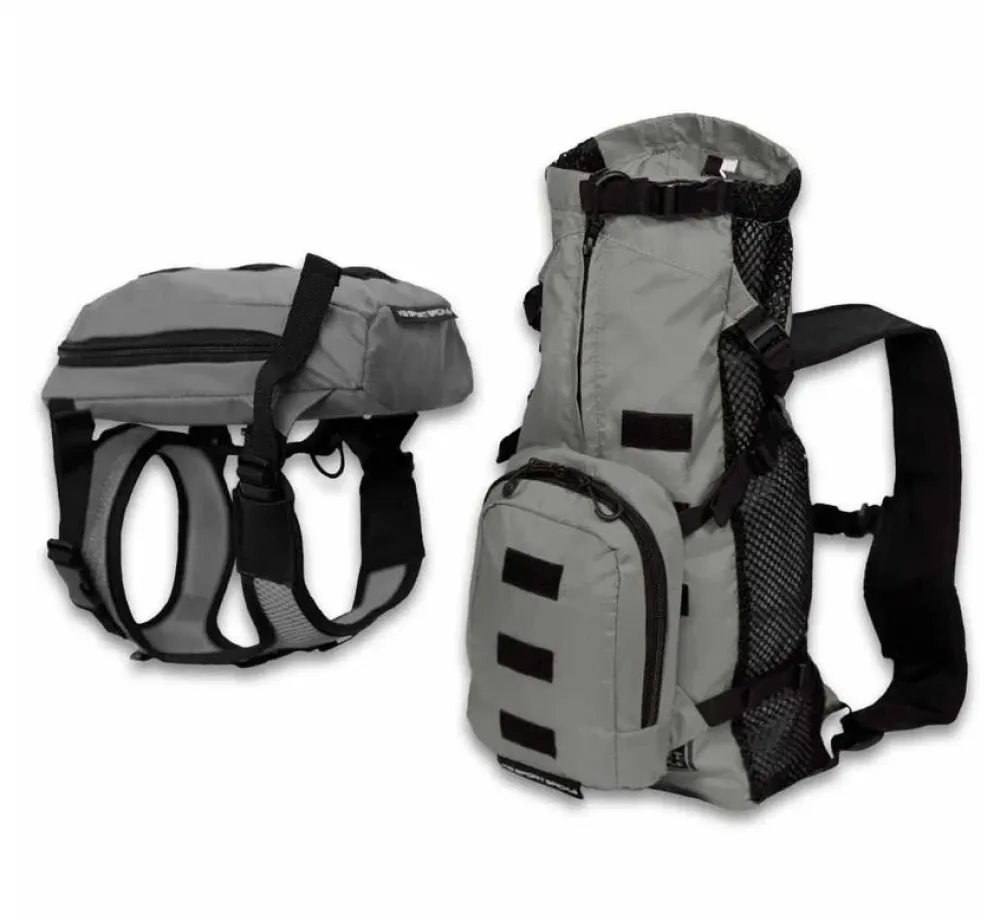 K9 Sport Sack Multifunctionele Hondenrugzak Walk On Grijs- Hondentas
